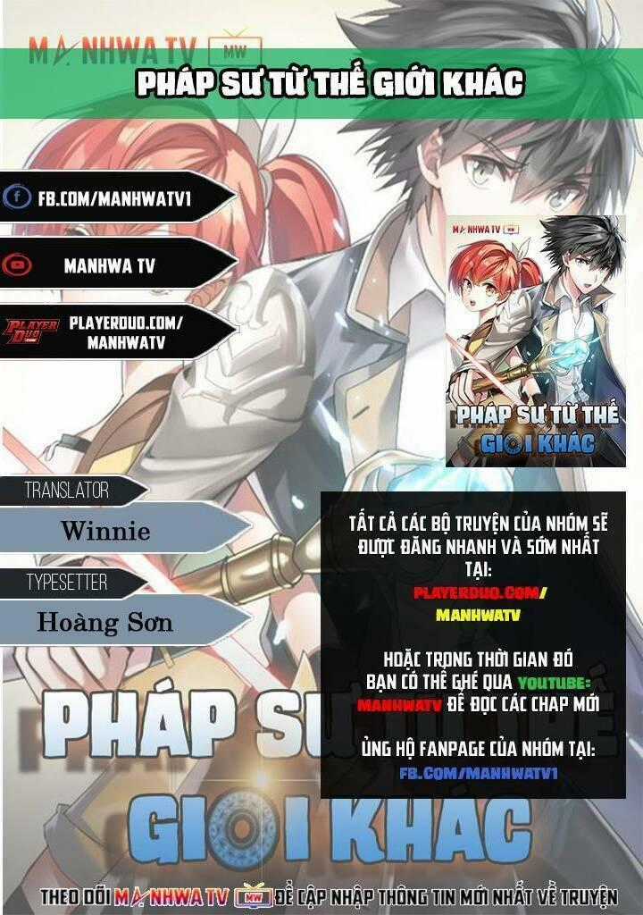 Pháp Sư Từ Thế Giới Khác Chapter 15 trang 0