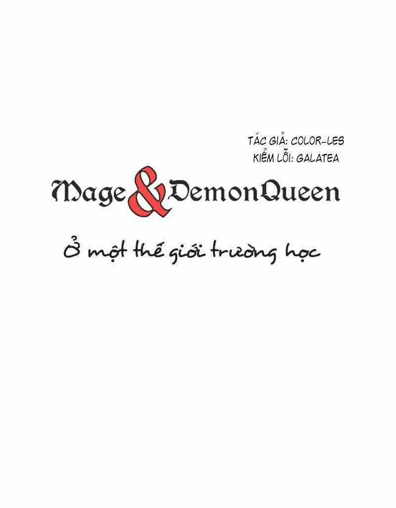 Pháp Sư Và Nữ Chúa Quỷ Chapter 13.4 trang 1