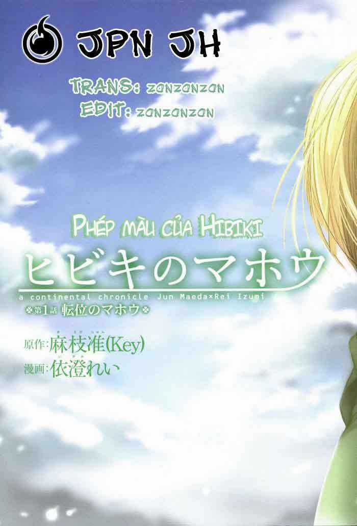 Phép Màu Của Hibiki Chapter 1 trang 5