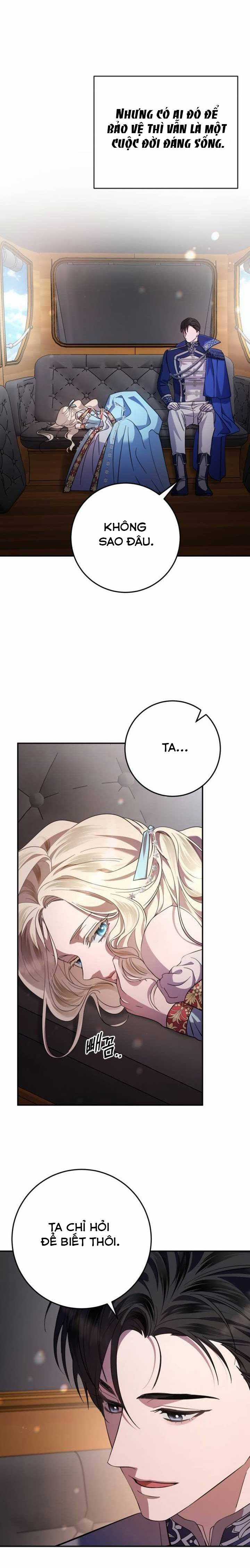 PHÍA SAU NỤ CƯỜI CỦA NÀNG CÔNG CHÚA SỐNG SÓT Chapter 10 trang 22