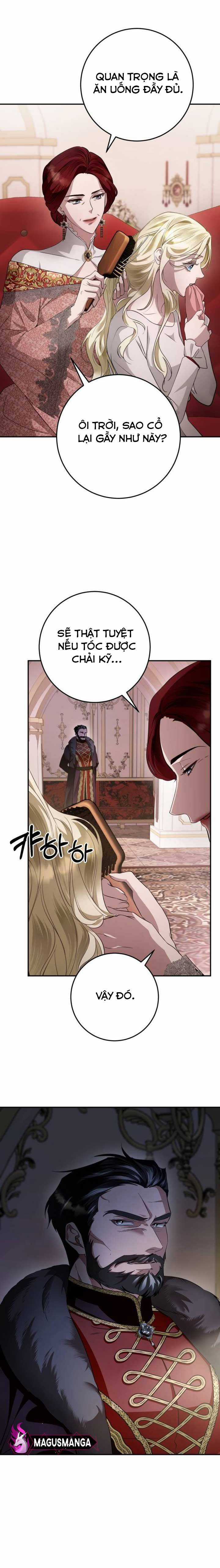 PHÍA SAU NỤ CƯỜI CỦA NÀNG CÔNG CHÚA SỐNG SÓT Chapter 10 trang 8