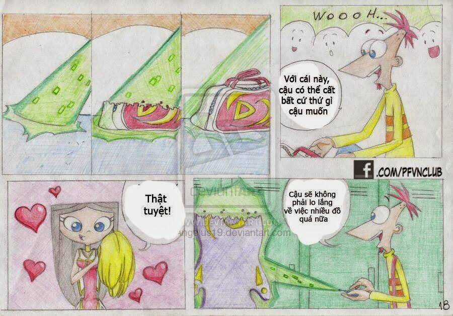 Phineas And Ferb : Wedding Impossible Chapter 1 trang 17