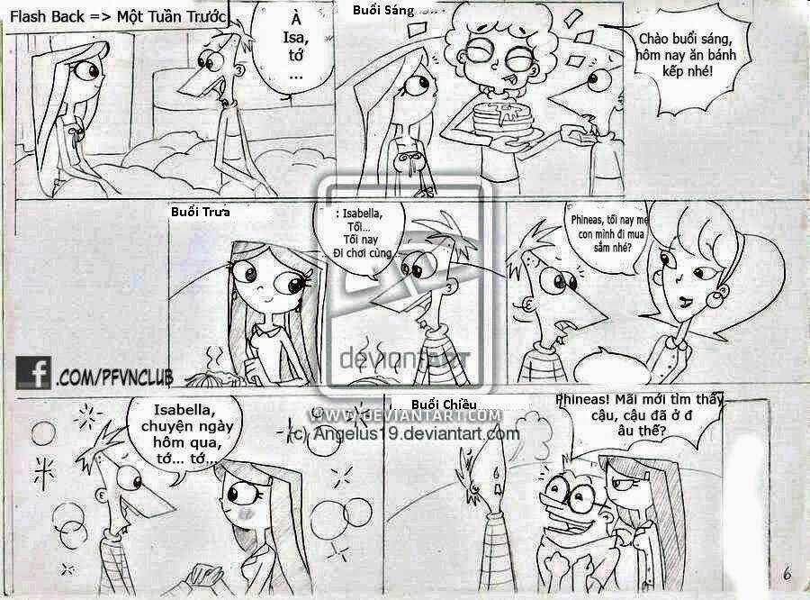 Phineas And Ferb : Wedding Impossible Chapter 1 trang 5