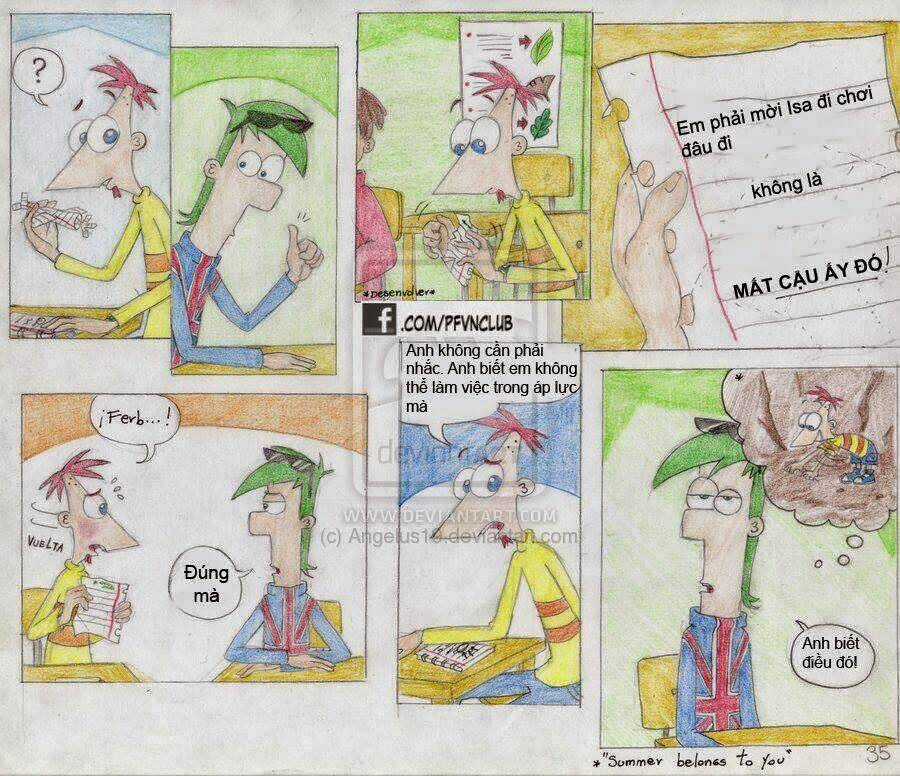 Phineas And Ferb : Wedding Impossible Chapter 2 trang 5