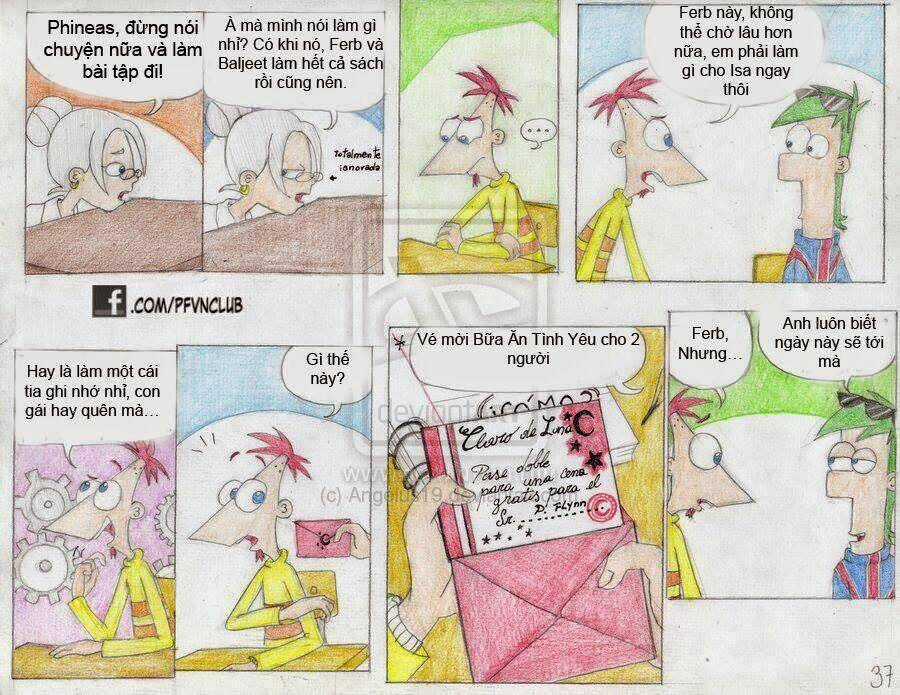 Phineas And Ferb : Wedding Impossible Chapter 2 trang 7