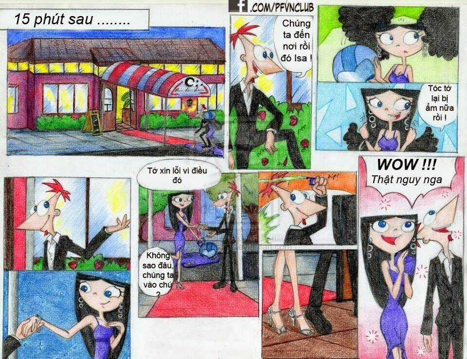 Phineas And Ferb : Wedding Impossible Chapter 3 trang 17