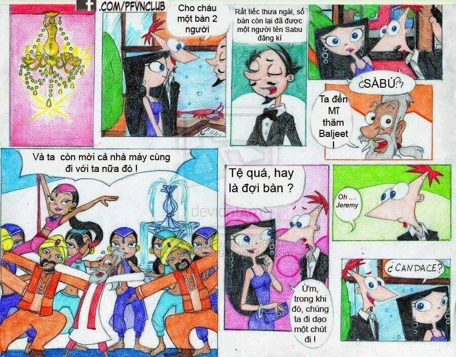 Phineas And Ferb : Wedding Impossible Chapter 3 trang 18