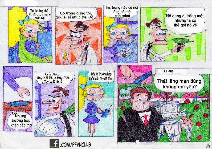 Phineas And Ferb : Wedding Impossible Chapter 3 trang 9