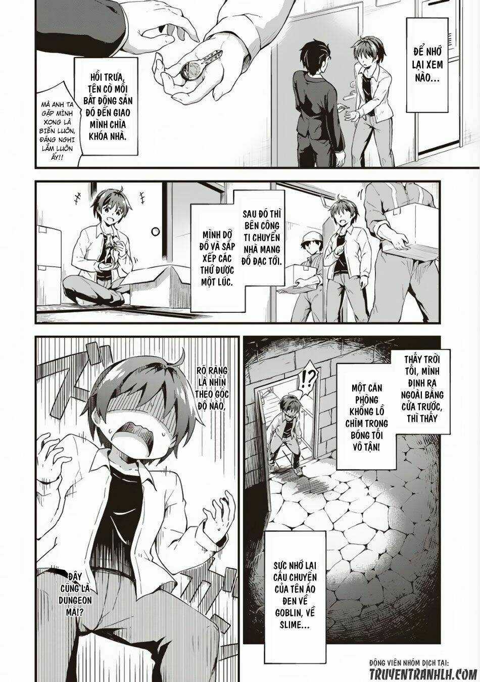 Phòng Của Tôi Lại Liên Kết Tới Hầm Ngục Chapter 1 trang 5