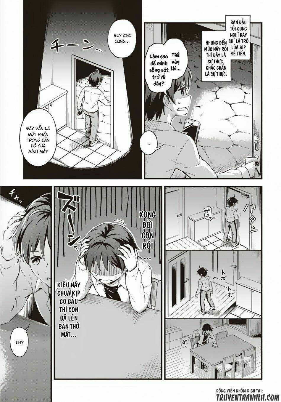 Phòng Của Tôi Lại Liên Kết Tới Hầm Ngục Chapter 1 trang 6