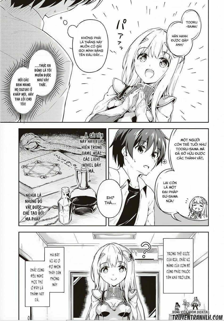 Phòng Của Tôi Lại Liên Kết Tới Hầm Ngục Chapter 2 trang 3