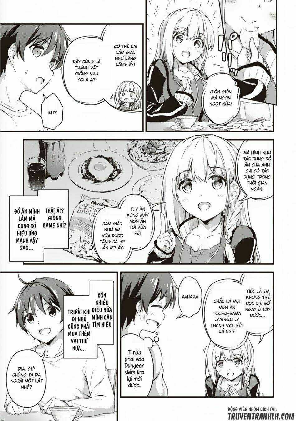 Phòng Của Tôi Lại Liên Kết Tới Hầm Ngục Chapter 3 trang 23