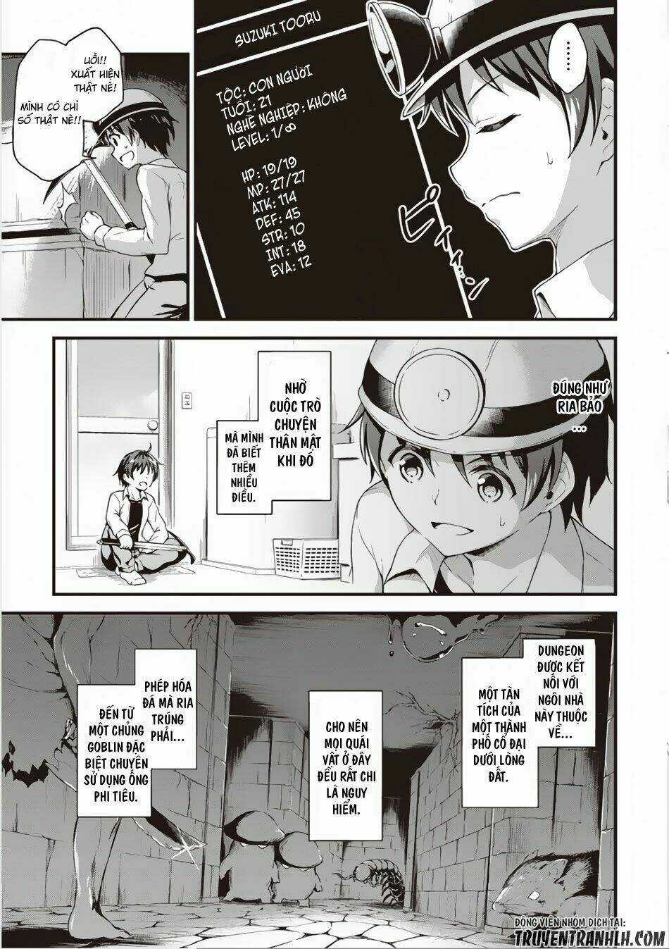 Phòng Của Tôi Lại Liên Kết Tới Hầm Ngục Chapter 3 trang 3