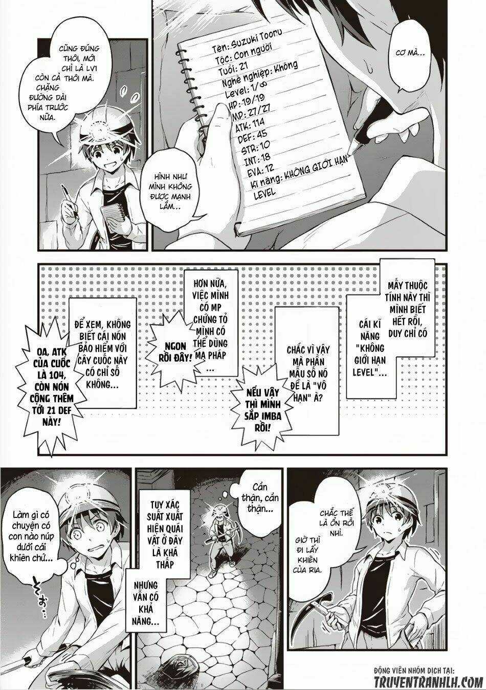 Phòng Của Tôi Lại Liên Kết Tới Hầm Ngục Chapter 3 trang 7