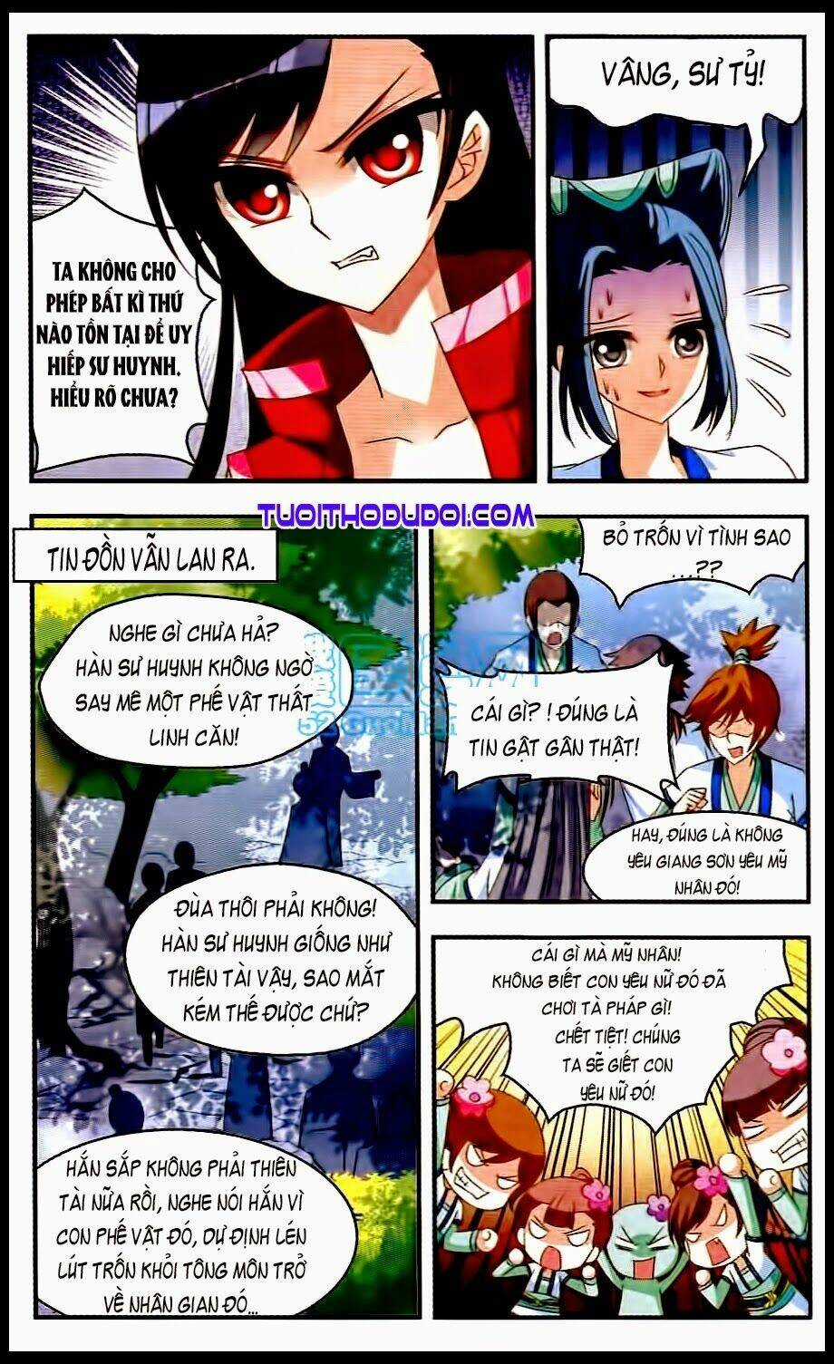 Phong Khởi Thương Lam Chapter 14 trang 10