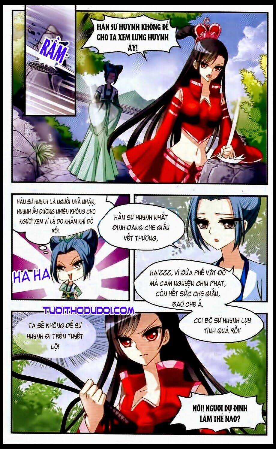 Phong Khởi Thương Lam Chapter 14 trang 8