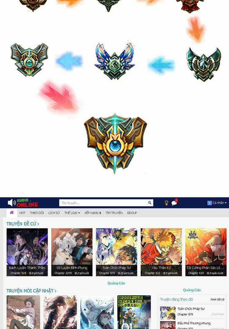 Phong Khởi Thương Lam Chapter 576 trang 17