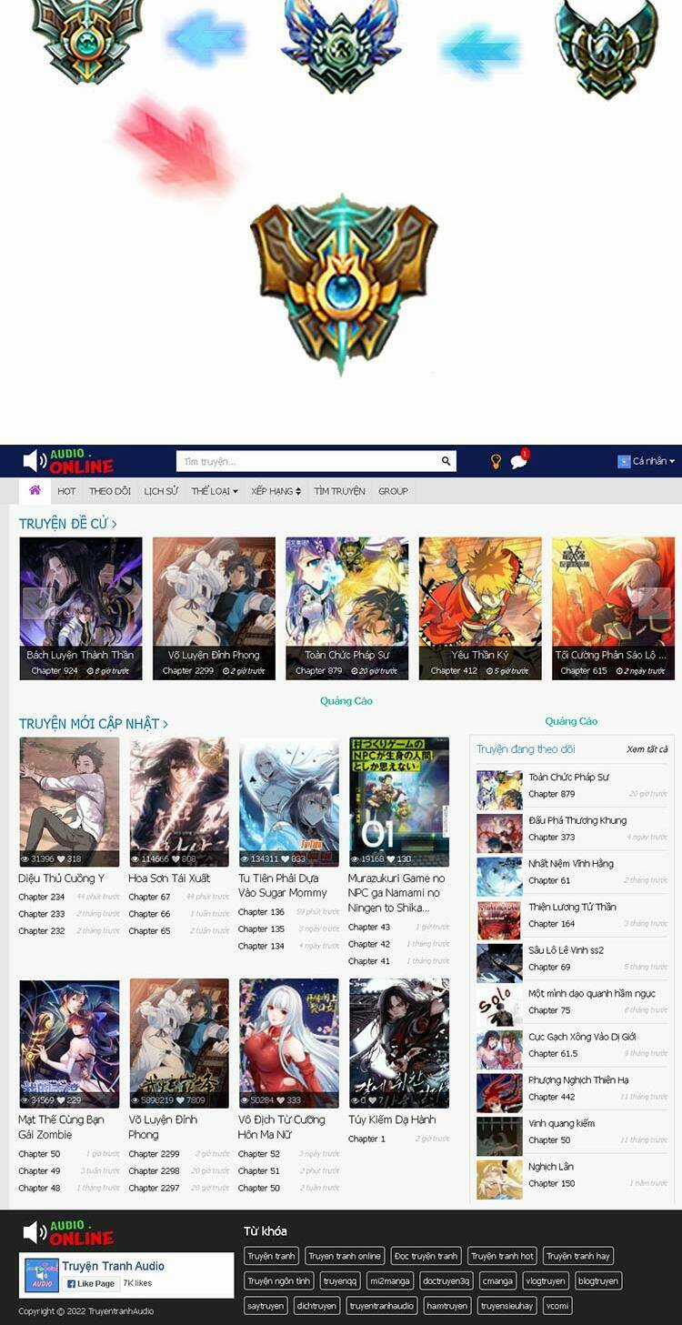 Phong Khởi Thương Lam Chapter 577 trang 20