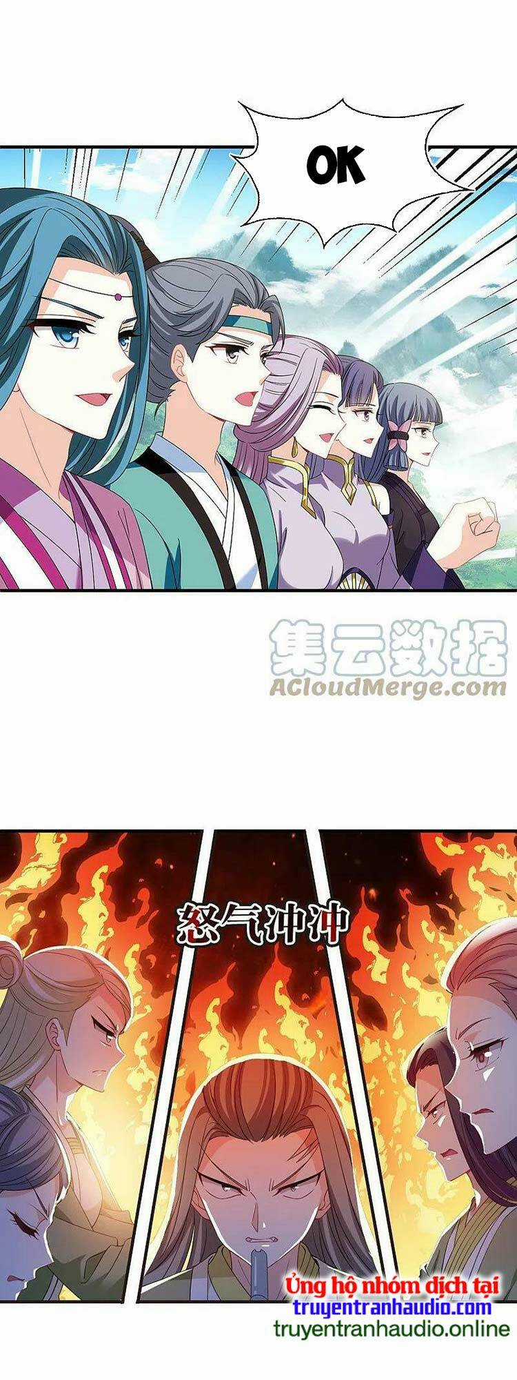 Phong Khởi Thương Lam Chapter 582 trang 3