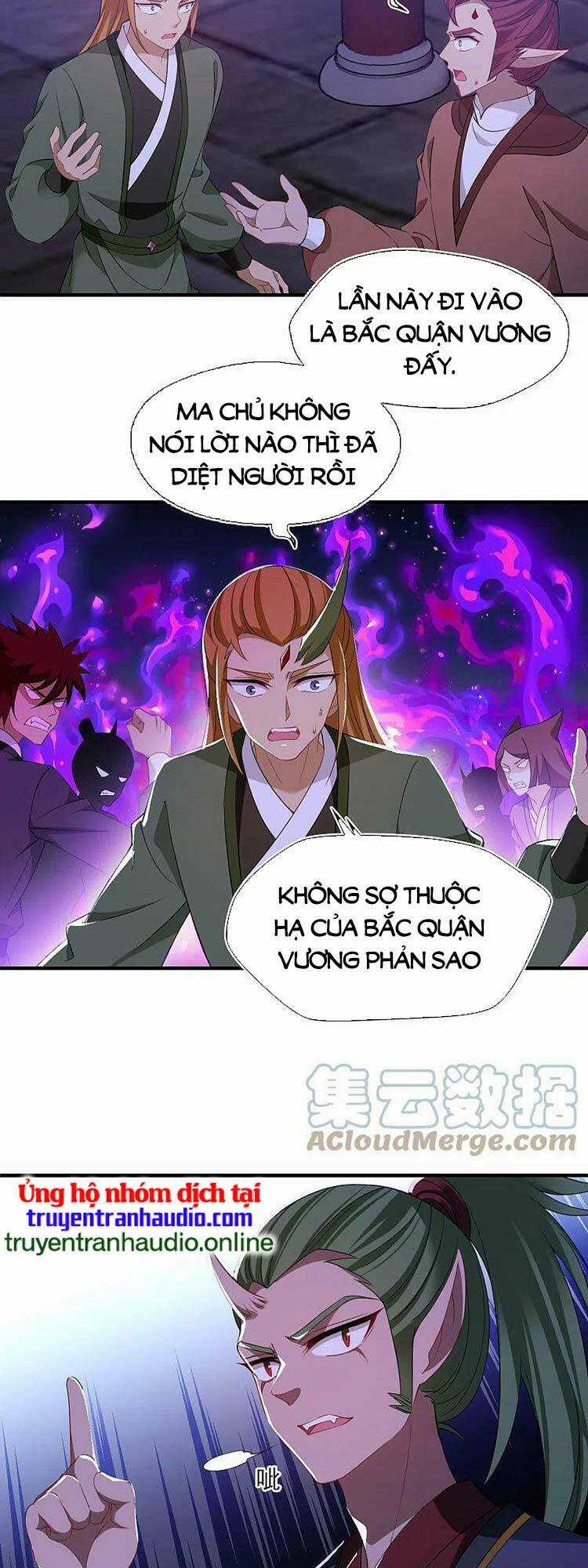 Phong Khởi Thương Lam Chapter 595 trang 9