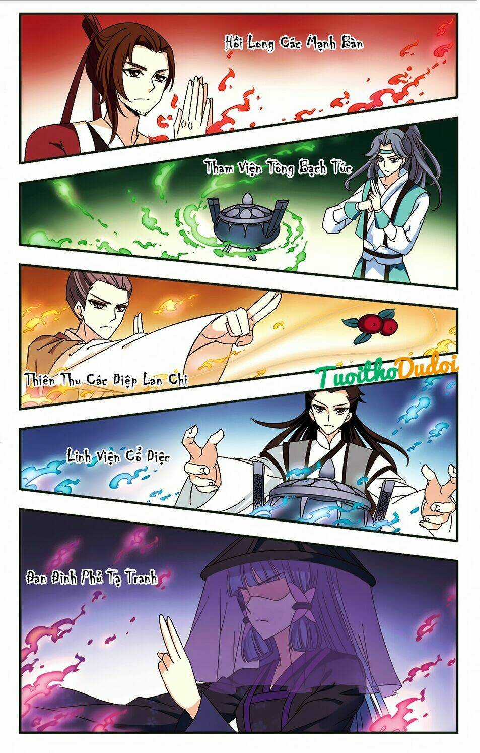 Phong Khởi Thương Lam Chapter 67 trang 3