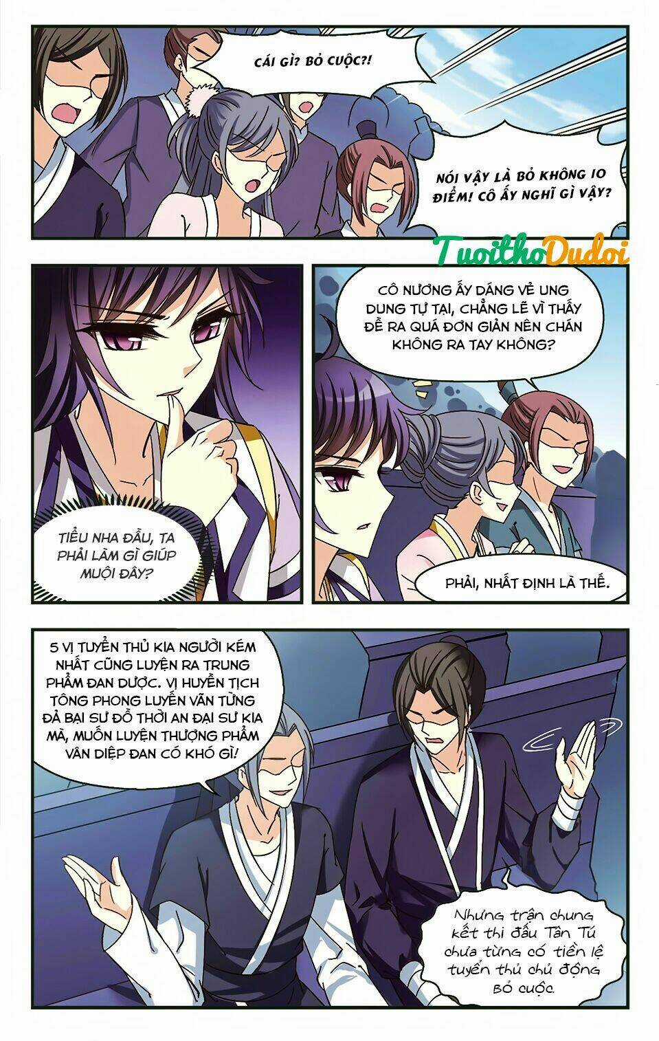 Phong Khởi Thương Lam Chapter 67 trang 8