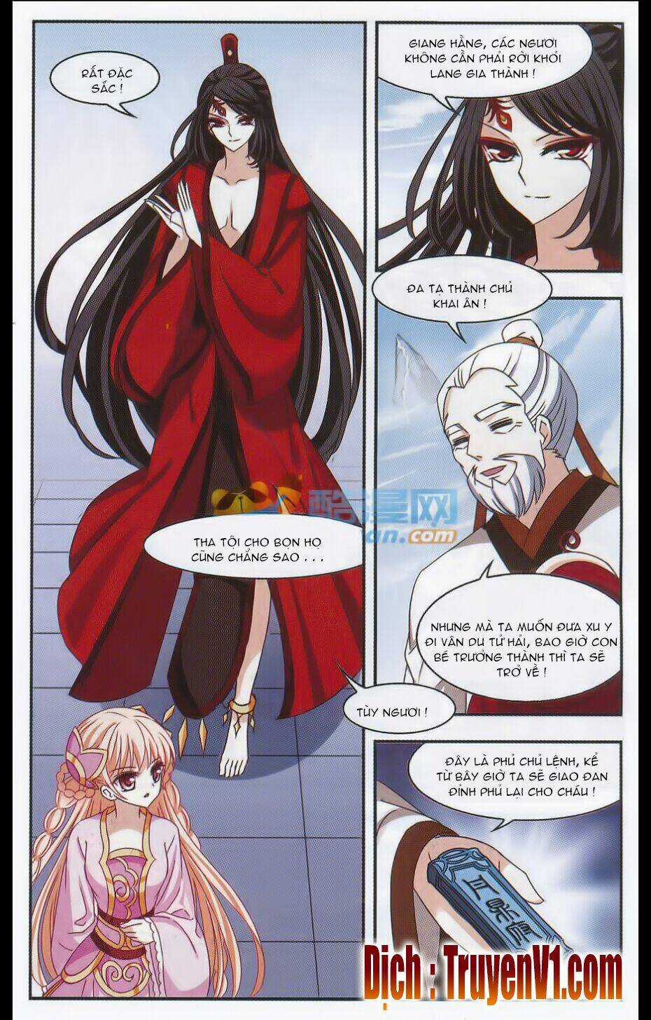 Phong Khởi Thương Lam Chapter 71 trang 10