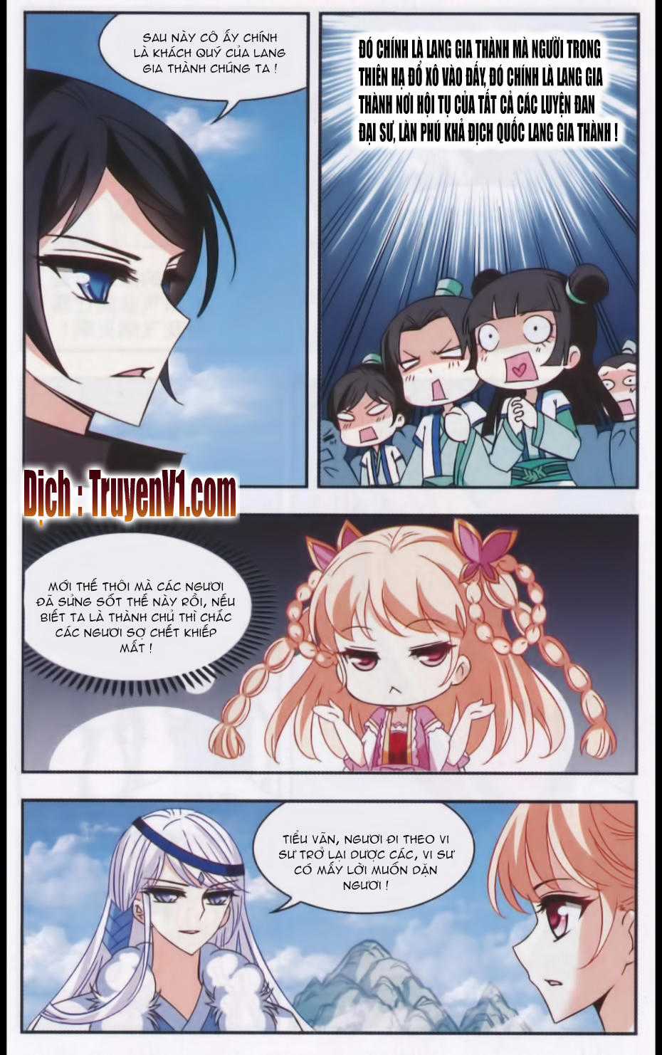 Phong Khởi Thương Lam Chapter 85.1 trang 10