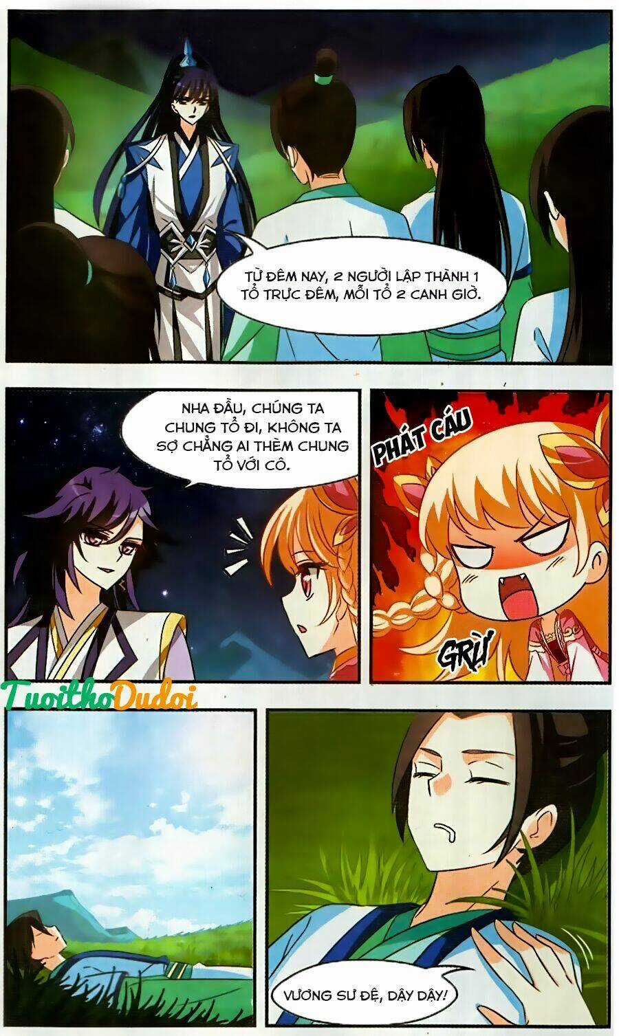 Phong Khởi Thương Lam Chapter 93 trang 12