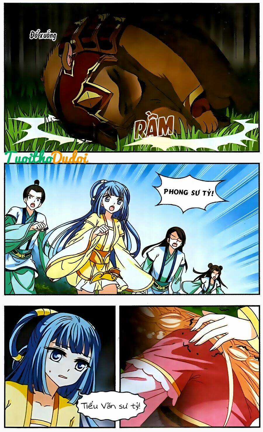 Phong Khởi Thương Lam Chapter 95 trang 9