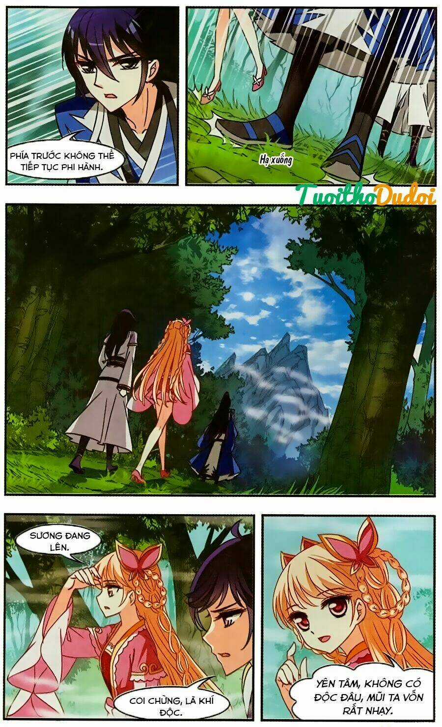 Phong Khởi Thương Lam Chapter 98 trang 10