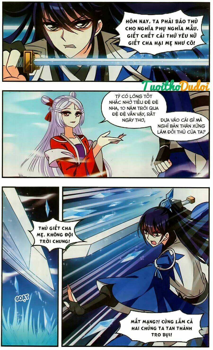 Phong Khởi Thương Lam Chapter 98 trang 18