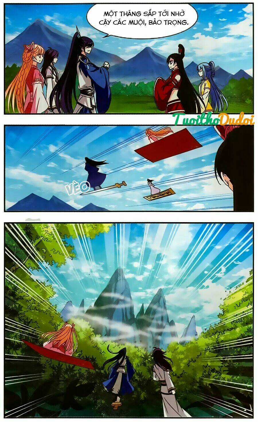 Phong Khởi Thương Lam Chapter 98 trang 9