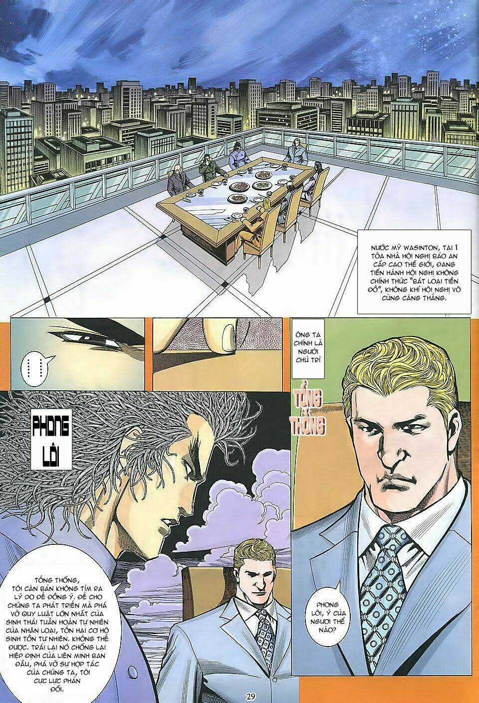 Phong Lôi Chapter 11 trang 28