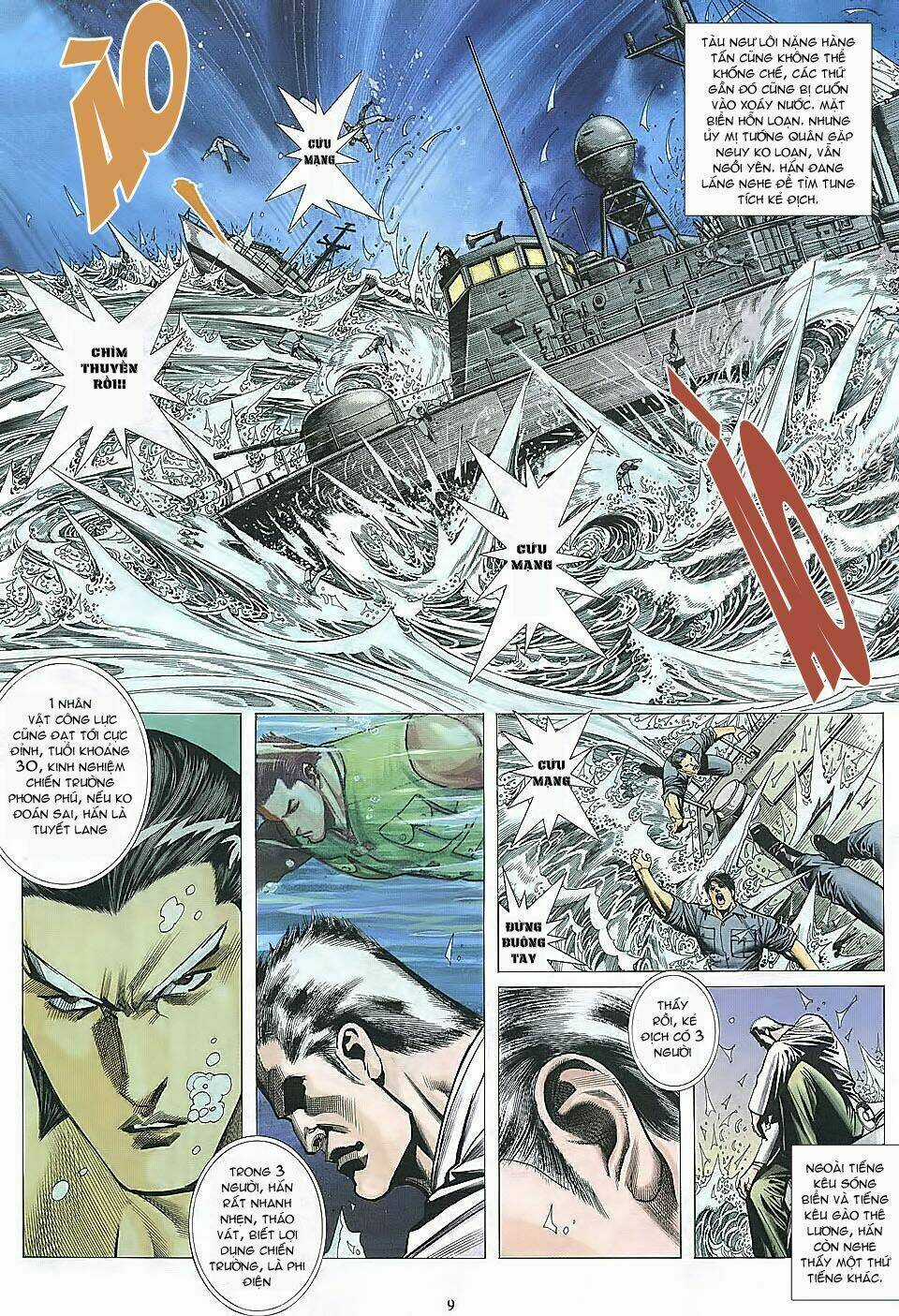 Phong Lôi Chapter 11 trang 8