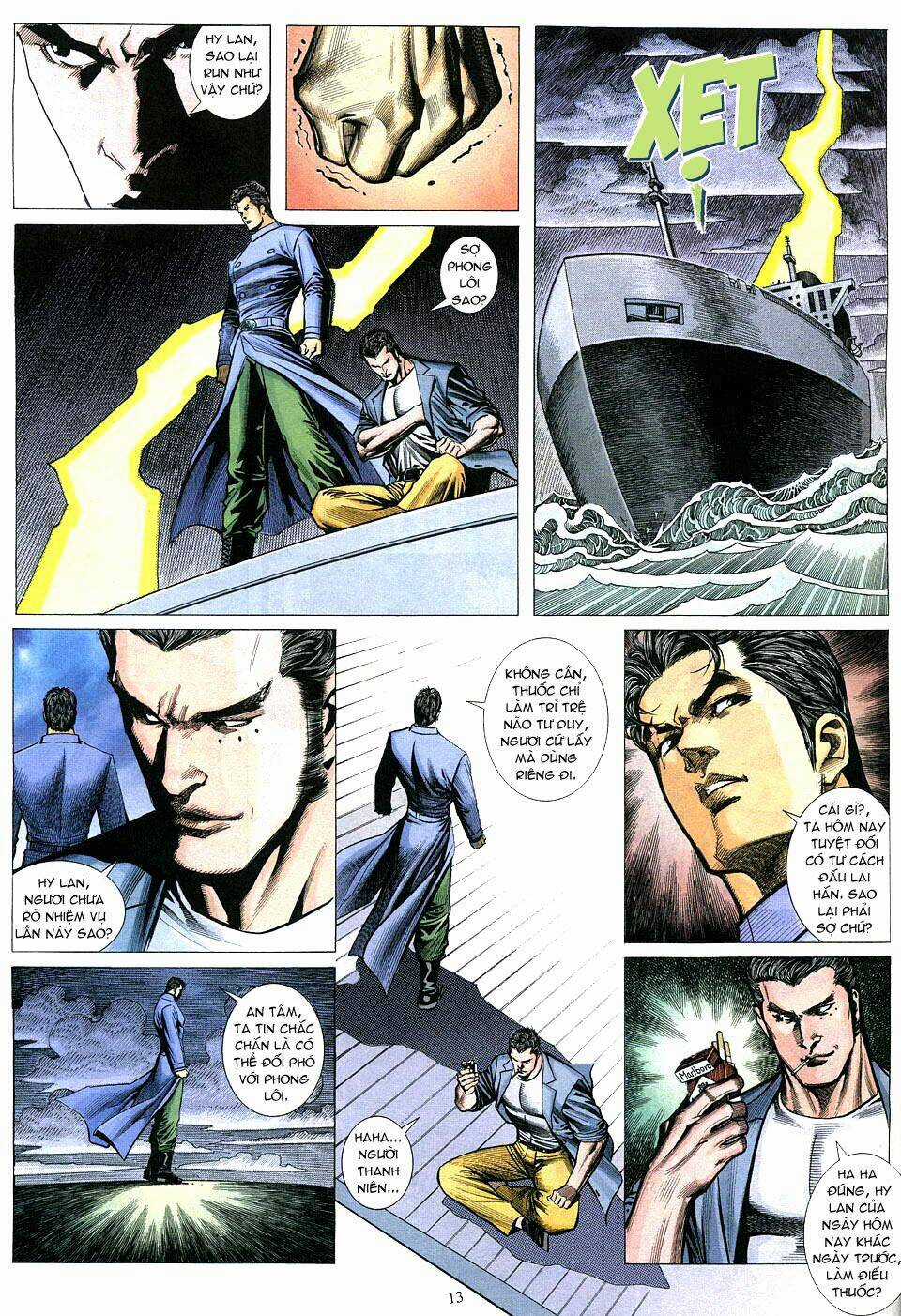 Phong Lôi Chapter 16 trang 12