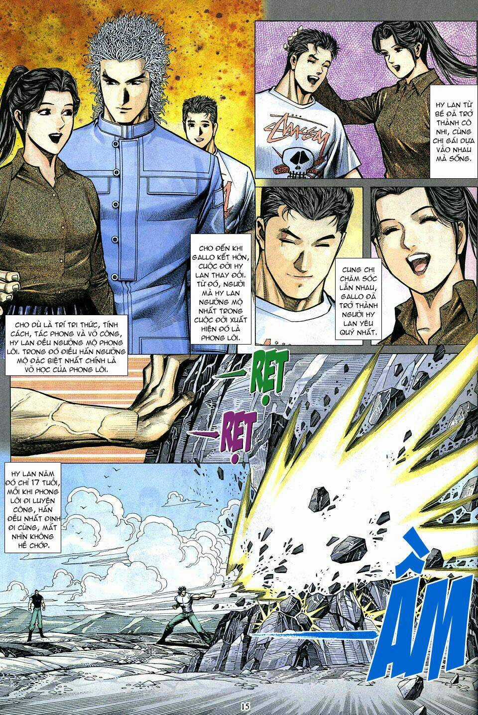 Phong Lôi Chapter 16 trang 14