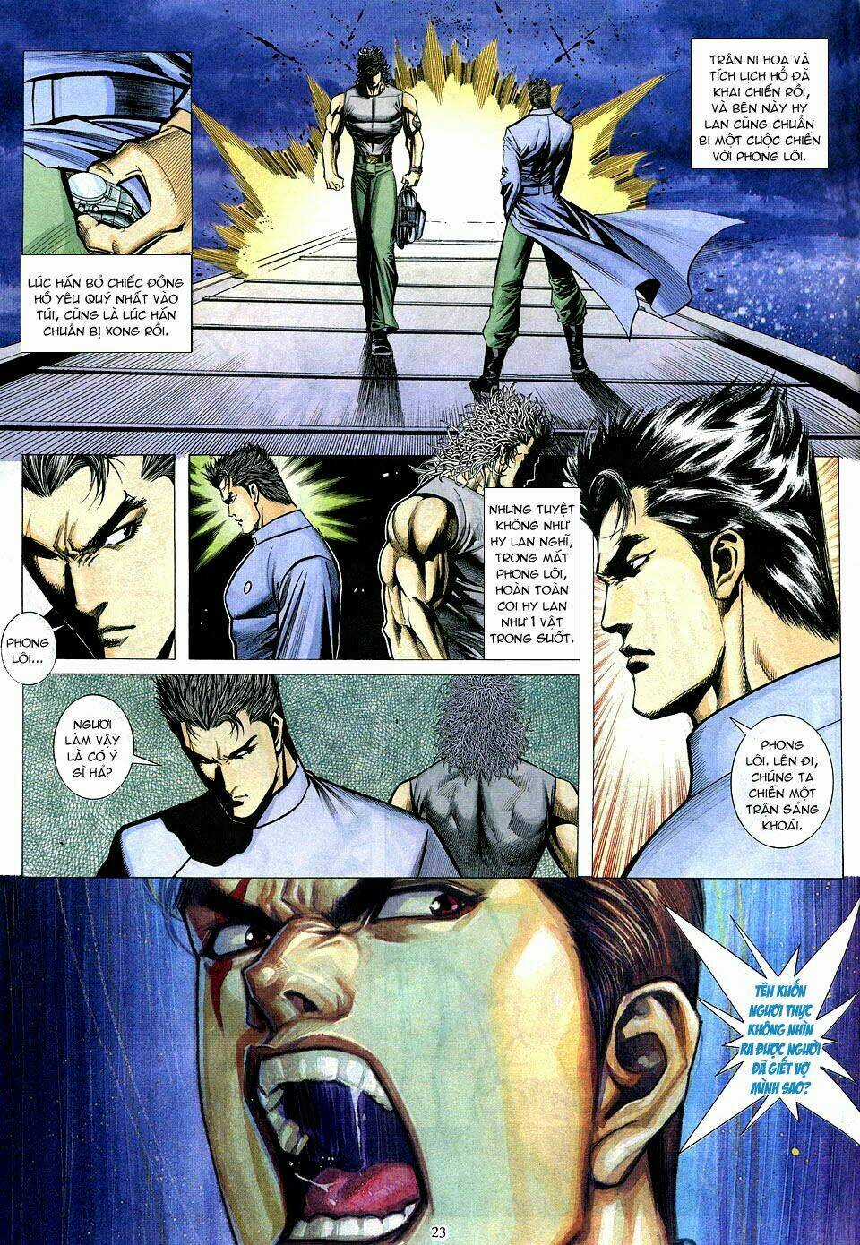 Phong Lôi Chapter 17 trang 22