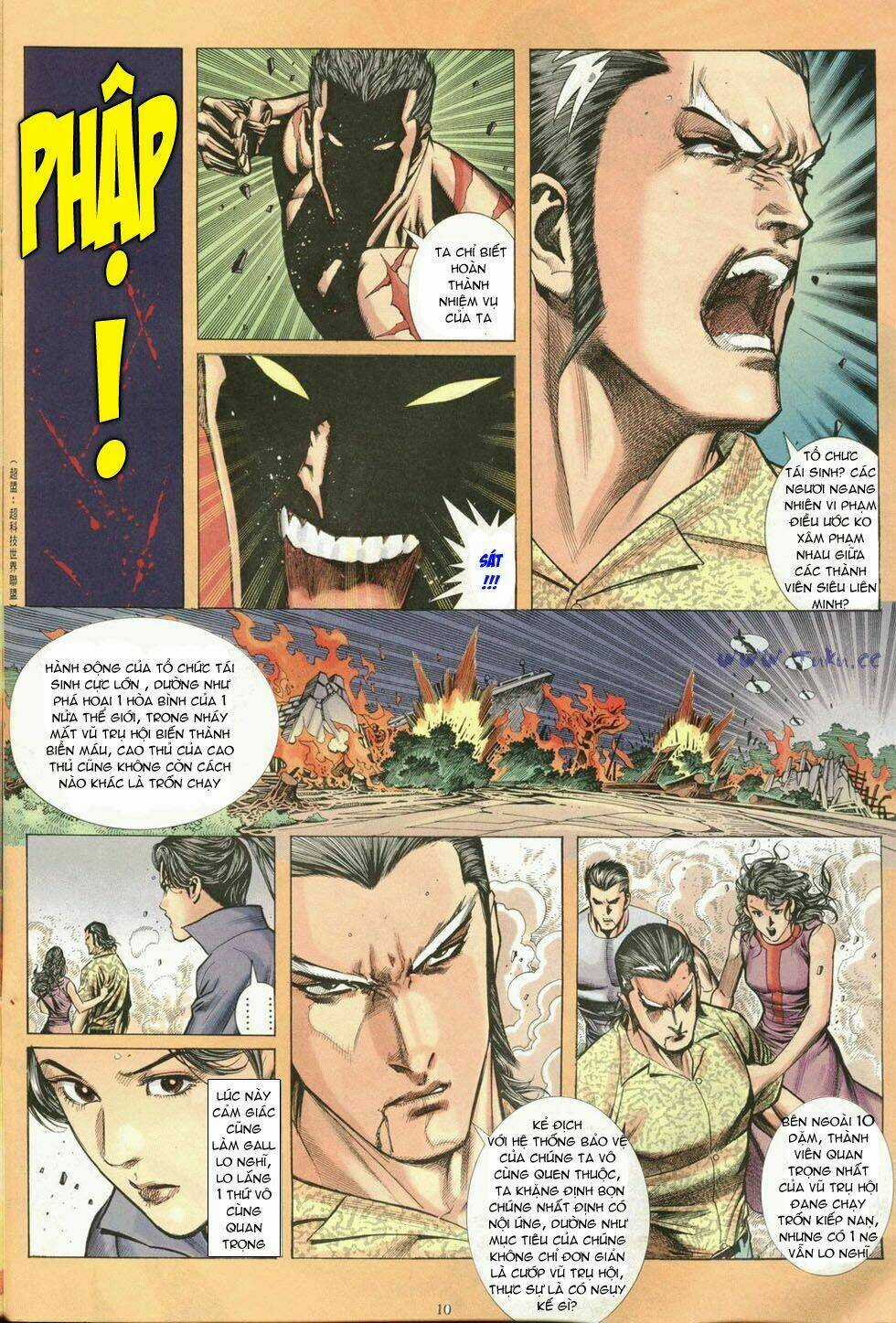 Phong Lôi Chapter 20 trang 9