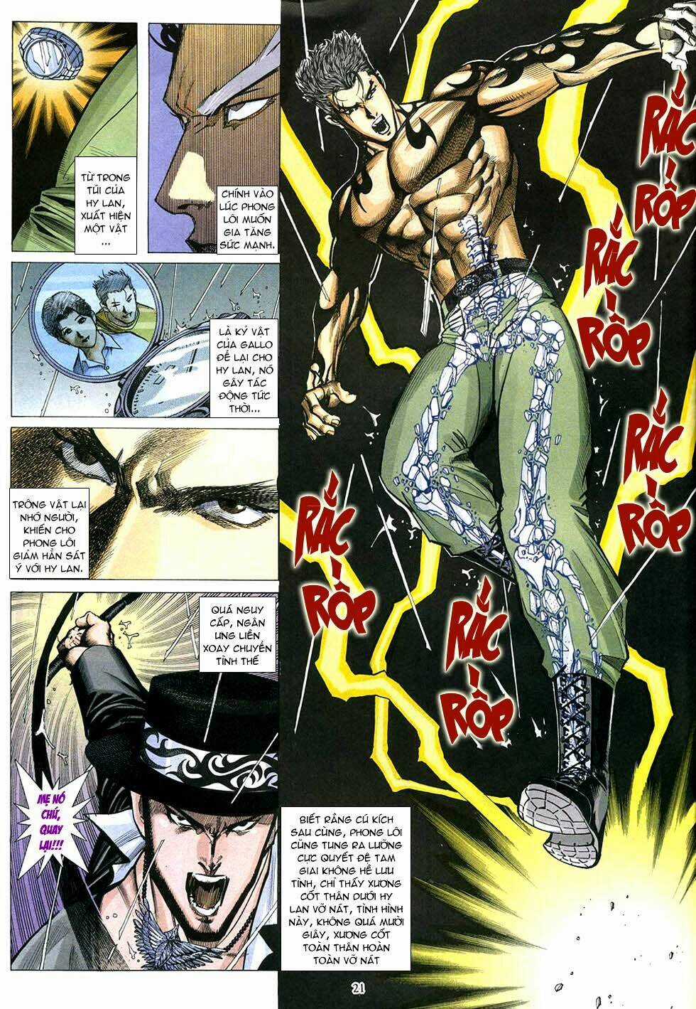 Phong Lôi Chapter 21 trang 20