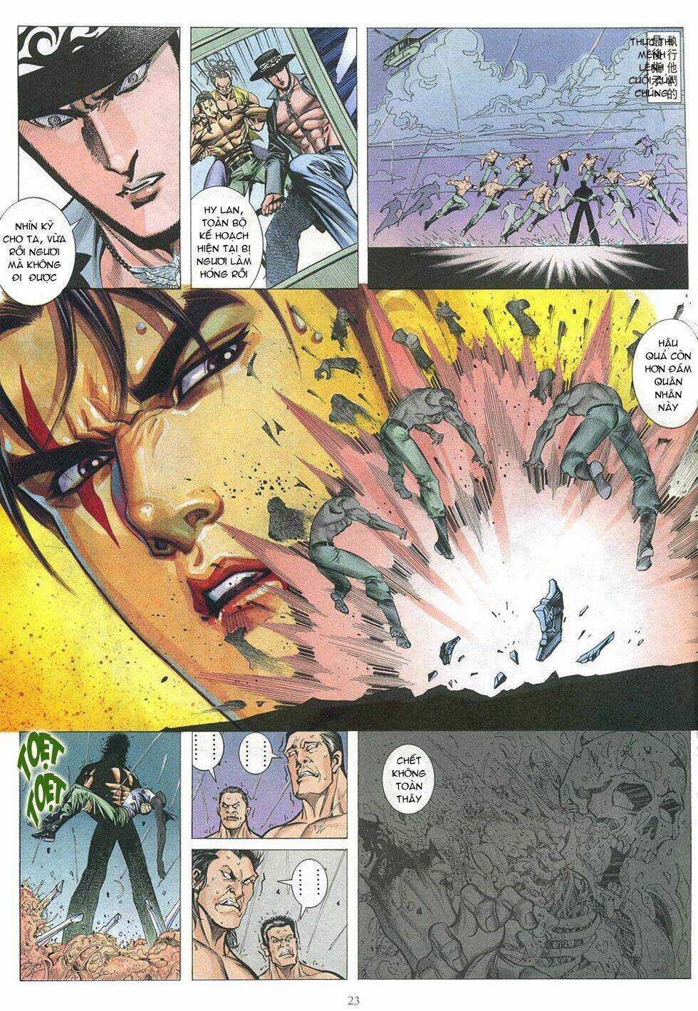 Phong Lôi Chapter 21 trang 22