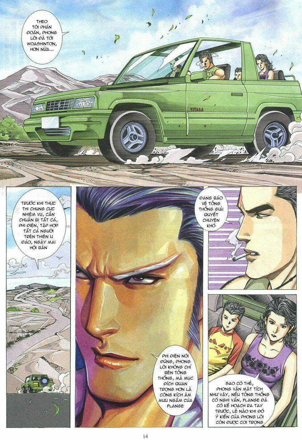 Phong Lôi Chapter 22 trang 12