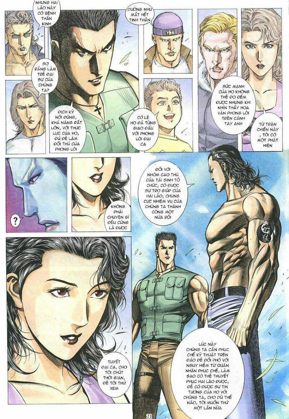 Phong Lôi Chapter 24 trang 20