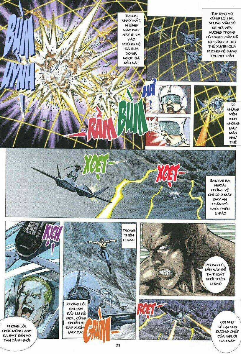 Phong Lôi Chapter 33 trang 21