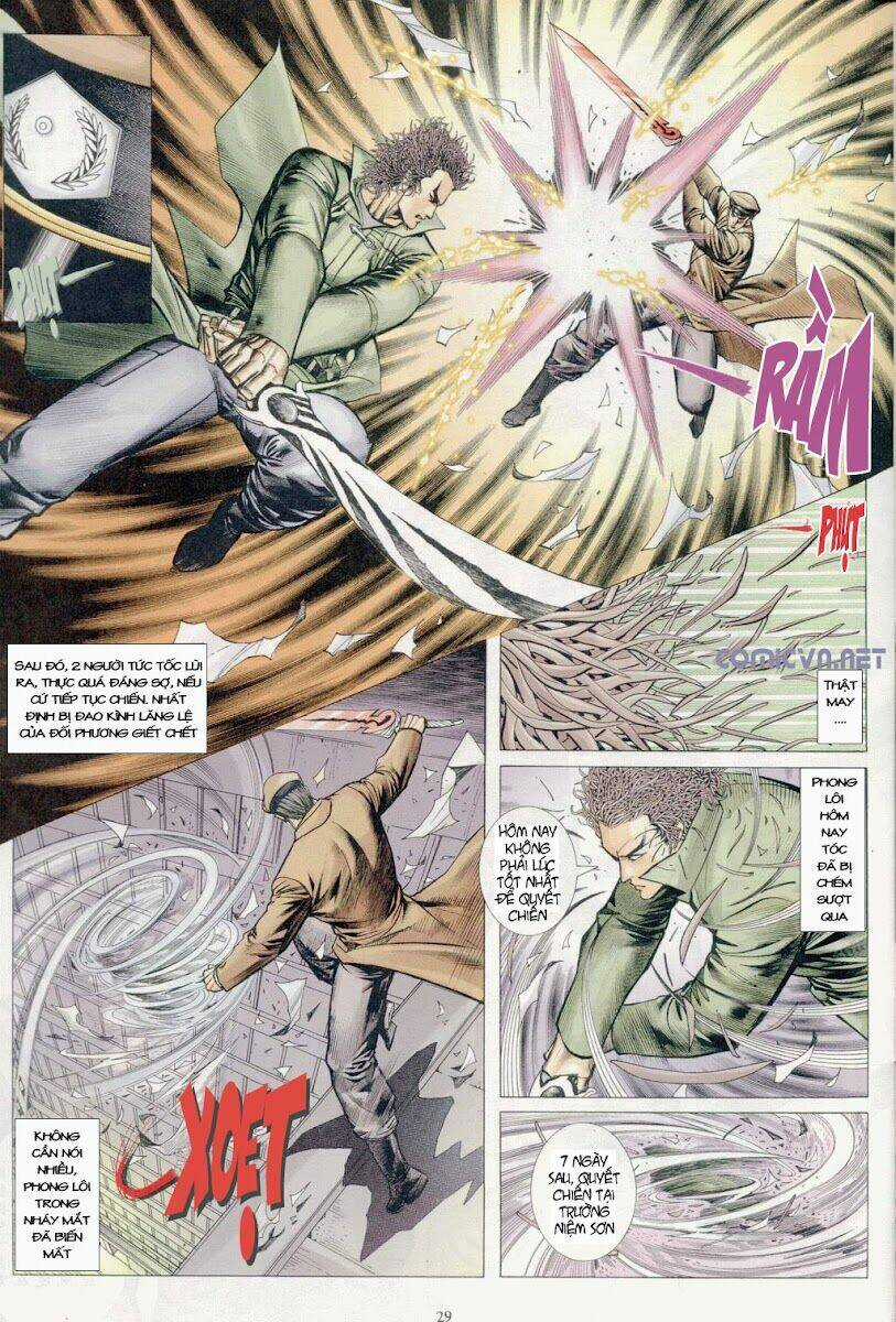 Phong Lôi Chapter 34 trang 28