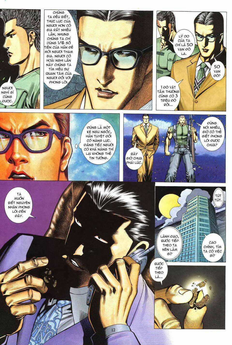 Phong Lôi Chapter 5 trang 11