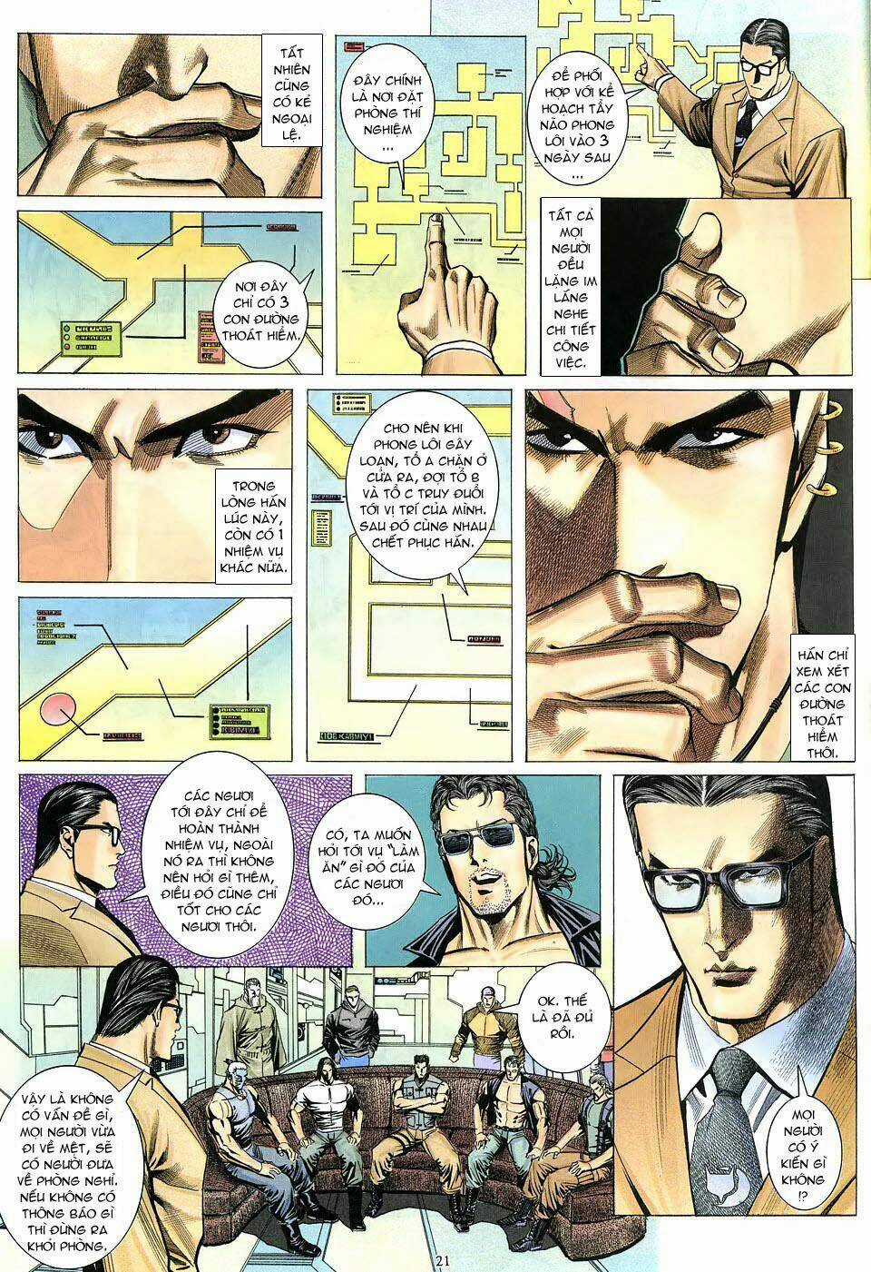 Phong Lôi Chapter 7 trang 19
