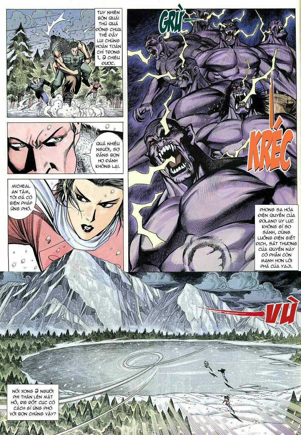 Phong Lôi Chapter 8 trang 21