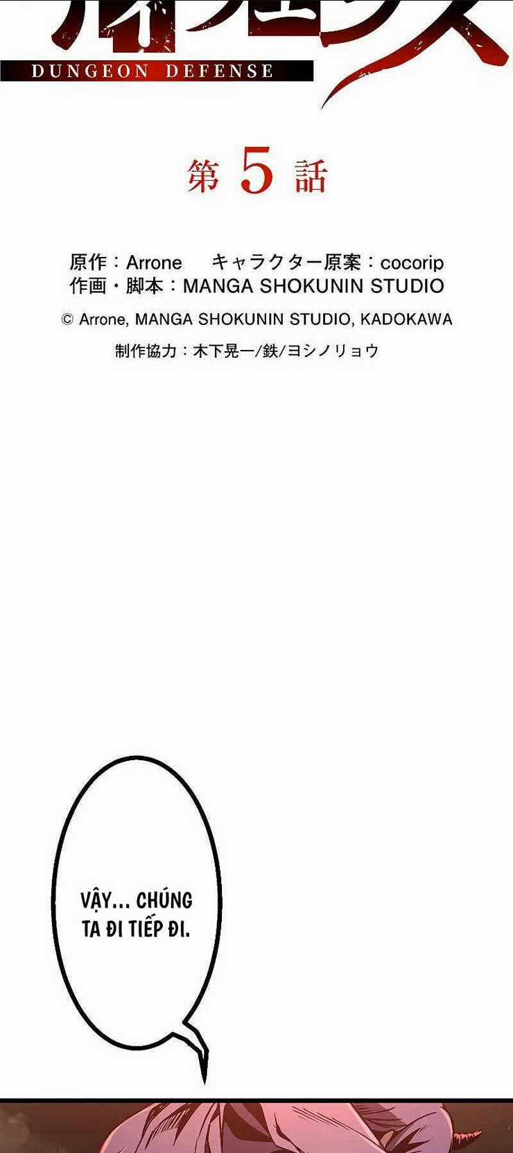 Phòng Thủ Hầm Ngục Chapter 5 trang 12