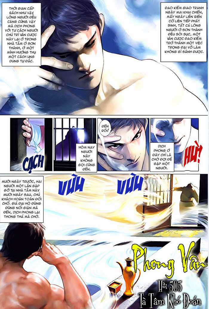 Phong Vân Chapter 505 trang 1